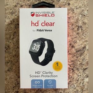 Invisible Shield HD clear Screen Protector for FitBit Versa